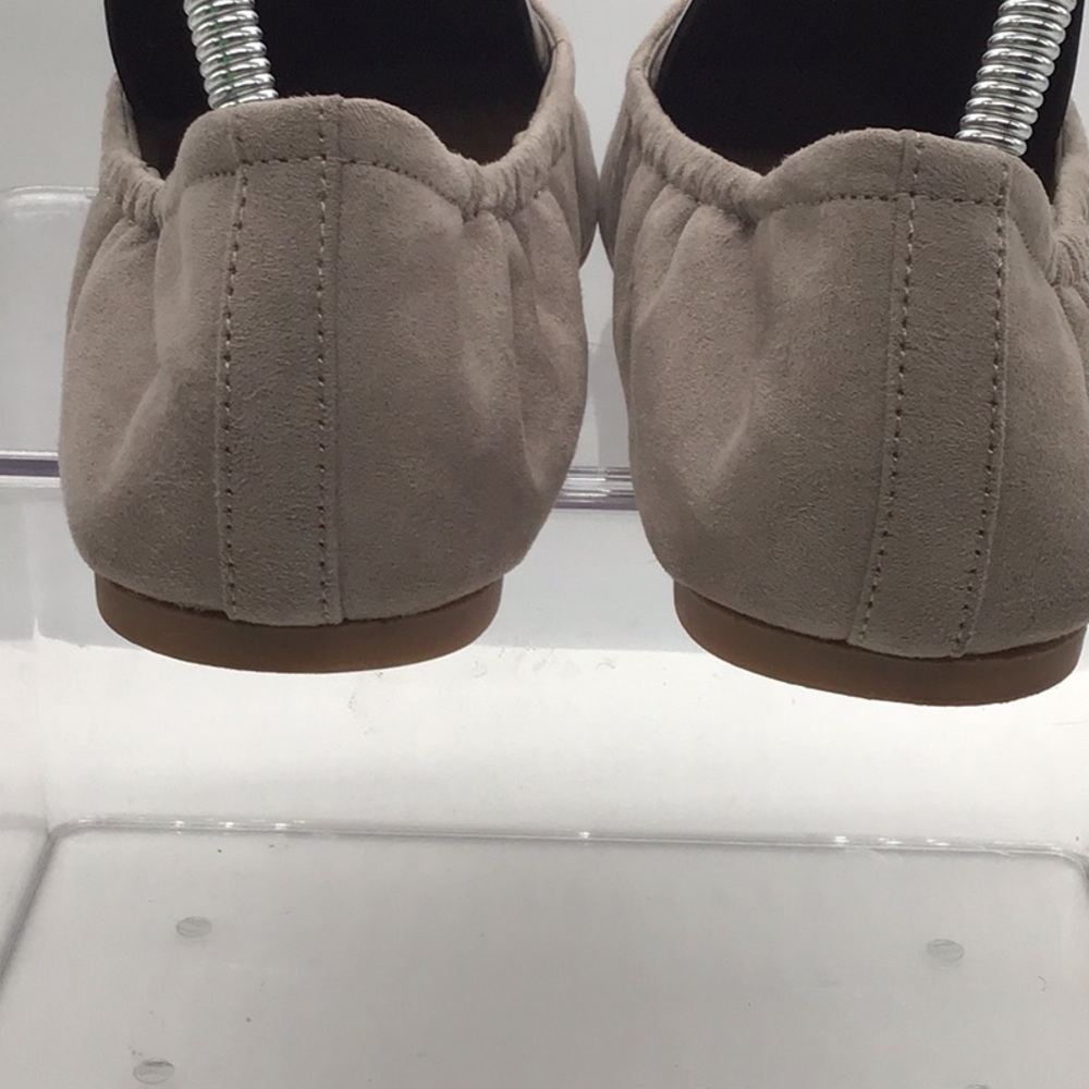 Torrid Taupe Fabric Ballet Flat - Picture 4 of 11